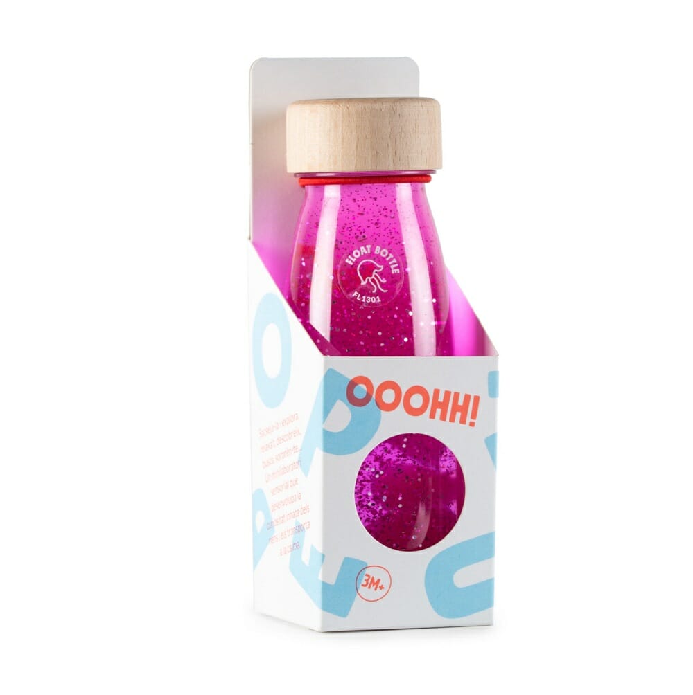 Petit Boum - Sensorische fles Float Roze - Playlaan