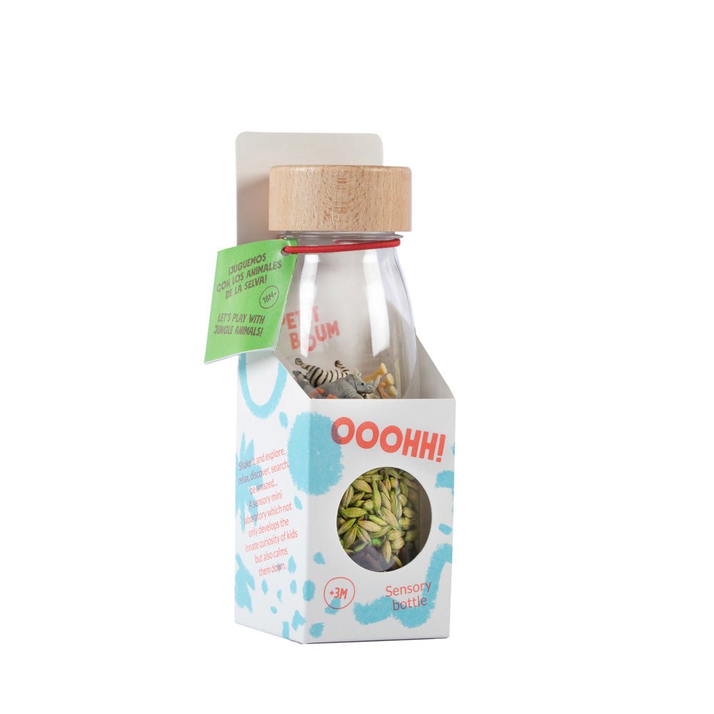 Petit Boum - Sensorische fles Spy Jungle - Playlaan