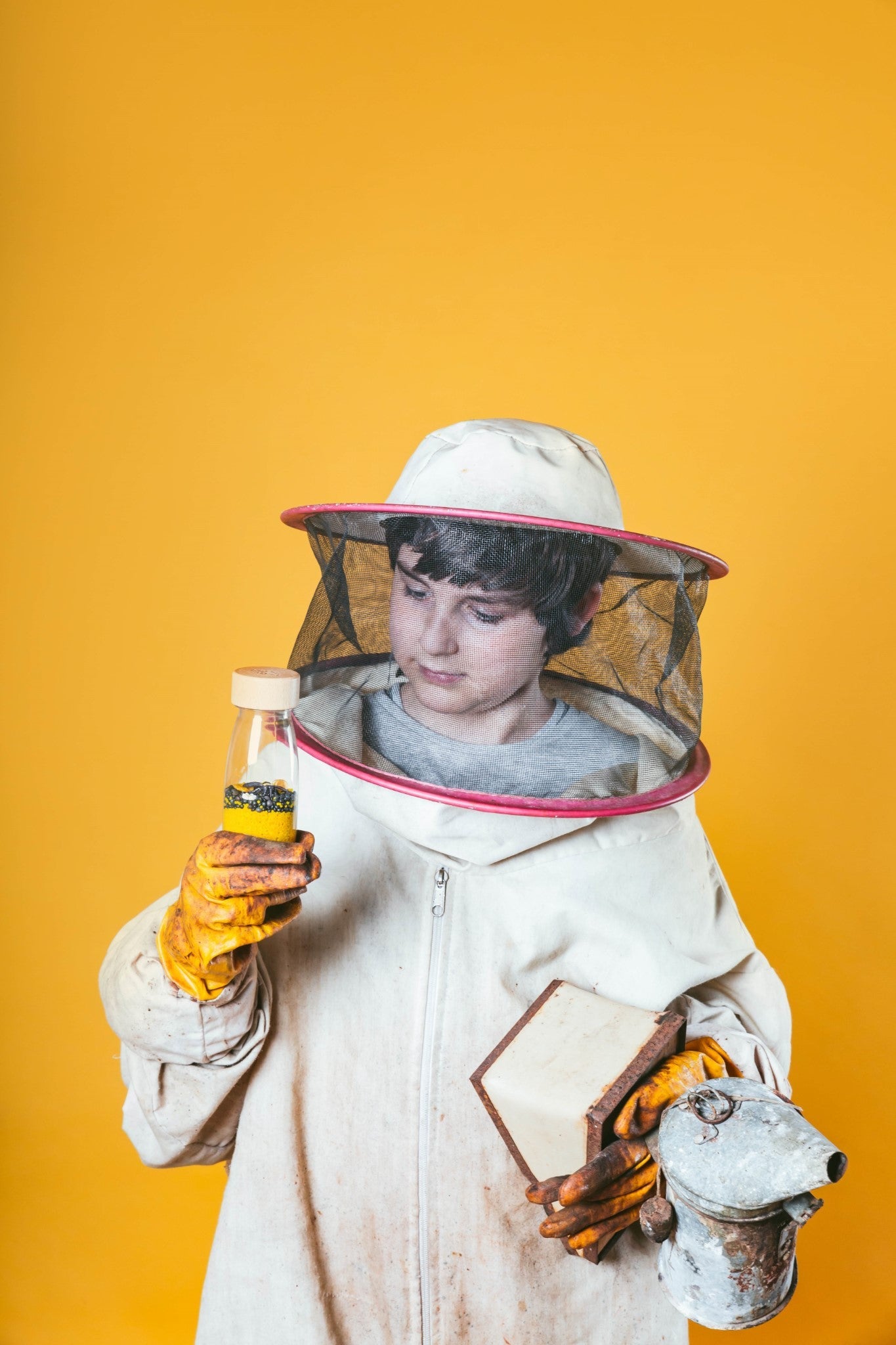 Petit Boum - Sensorische geluidsfles Bees - Playlaan