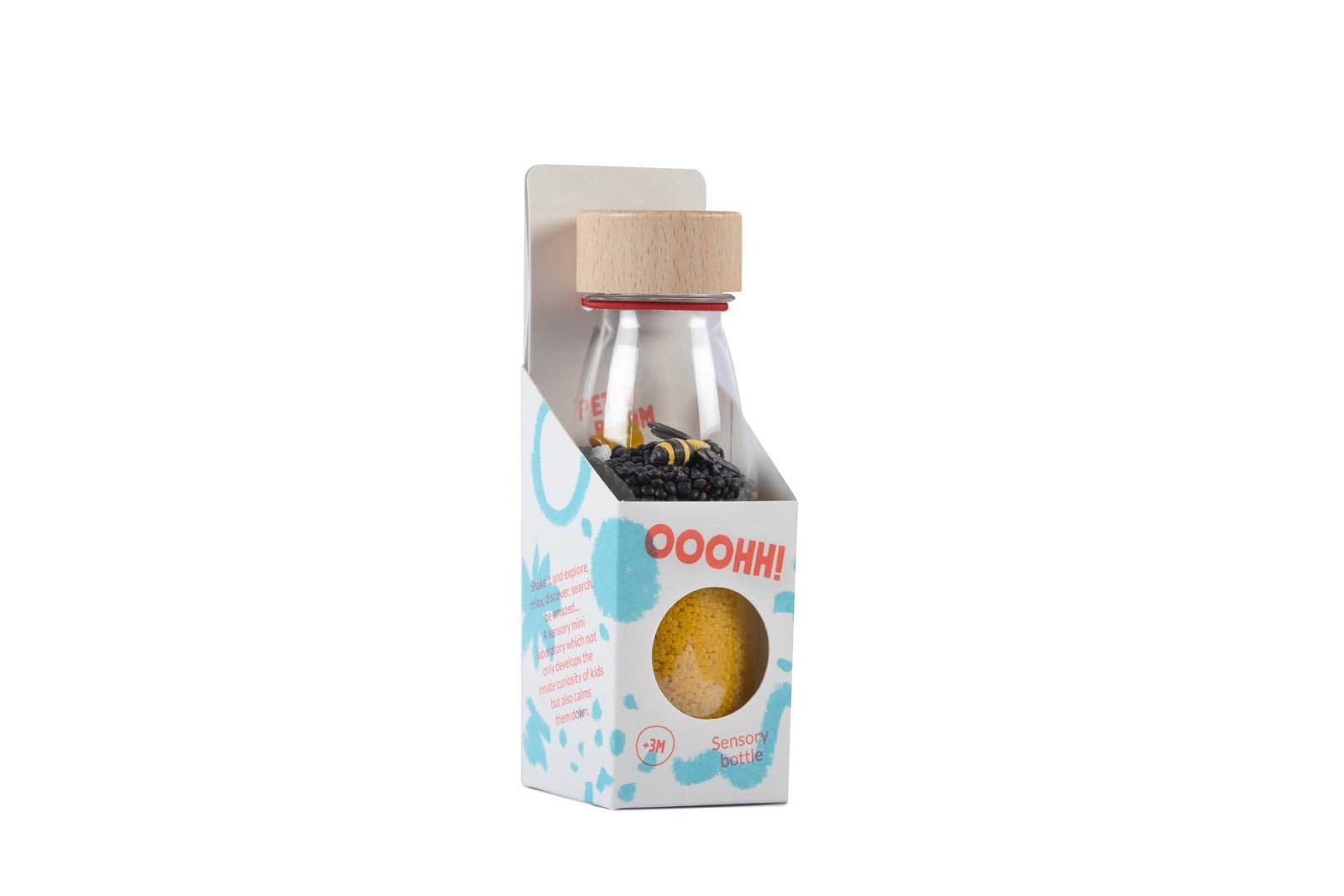Petit Boum - Sensorische geluidsfles Bees - Playlaan