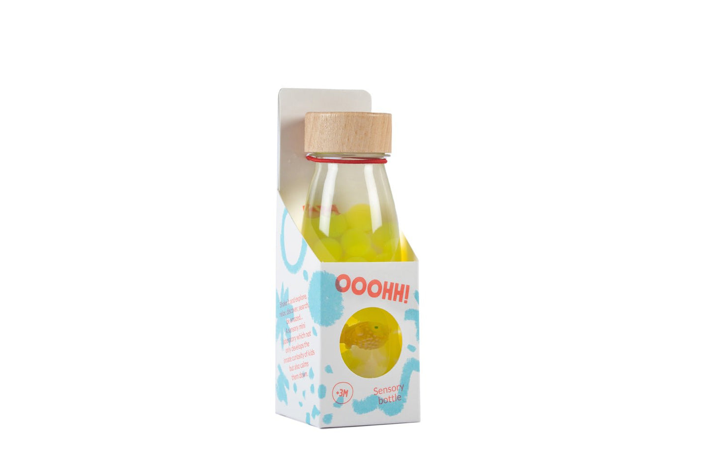 Petit Boum - Sensorische geluidsfles Pufferfish - Playlaan