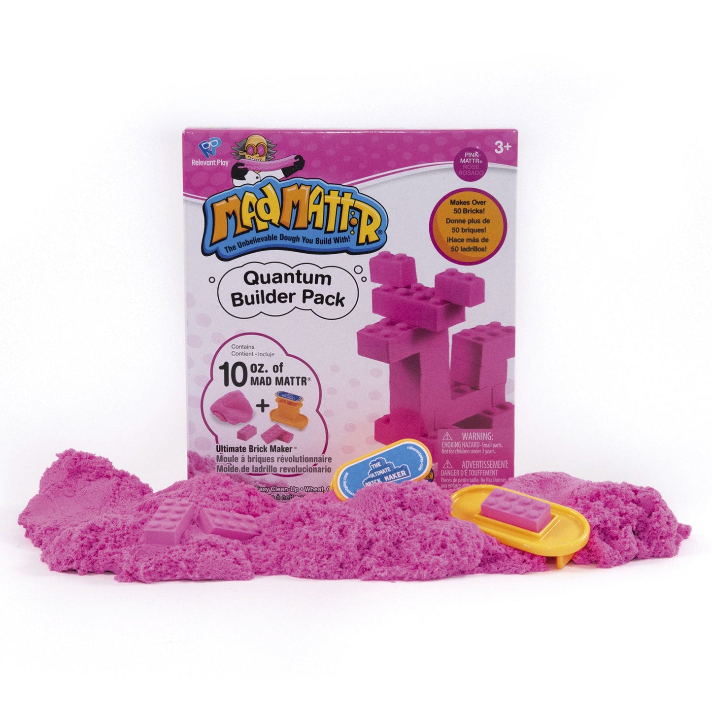 Relevant Play Ltd - Mad Mattr Quantum Builders Pack - Pink - Playlaan