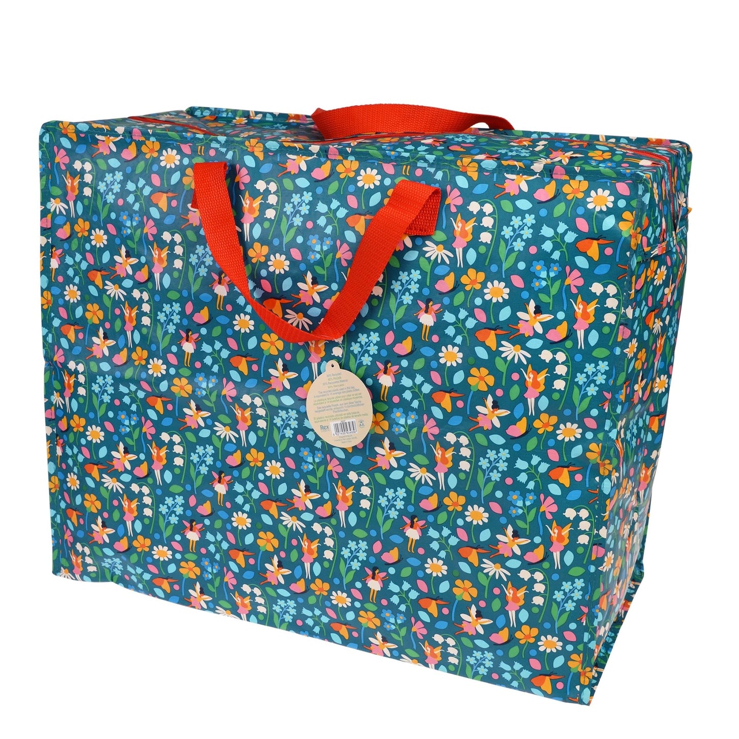 Rex London - Jumbo Storage Bag - Fairies In The Garden - Playlaan
