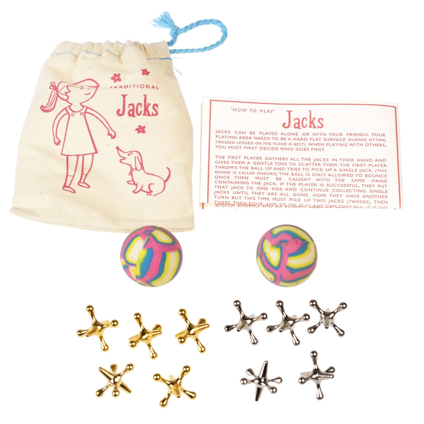 Rex London - Traditional Jacks Playground Game - Playlaan