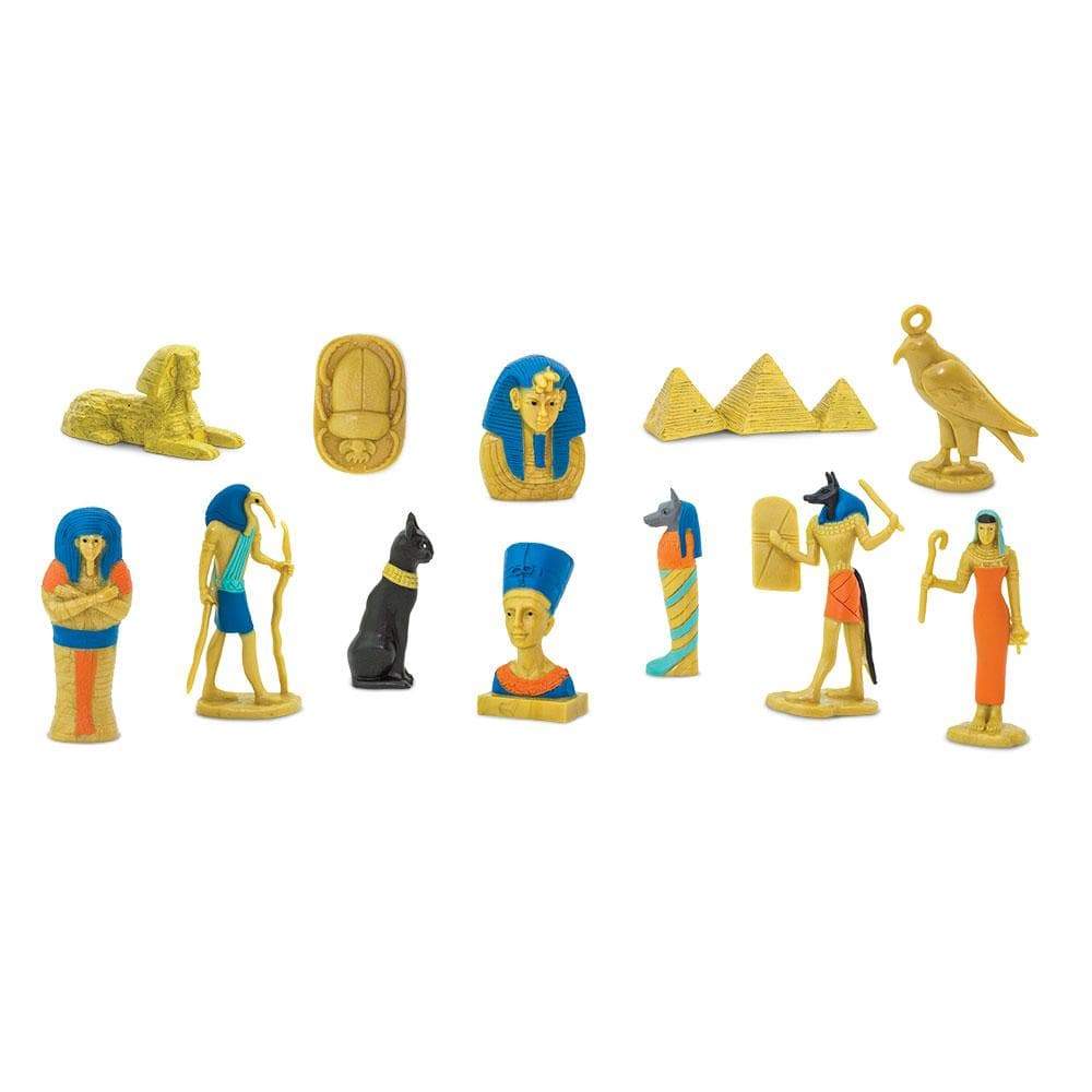 Safari Ltd - Speelfiguren Ancient Egypt TOOB® - Set van 12 stuks - Playlaan