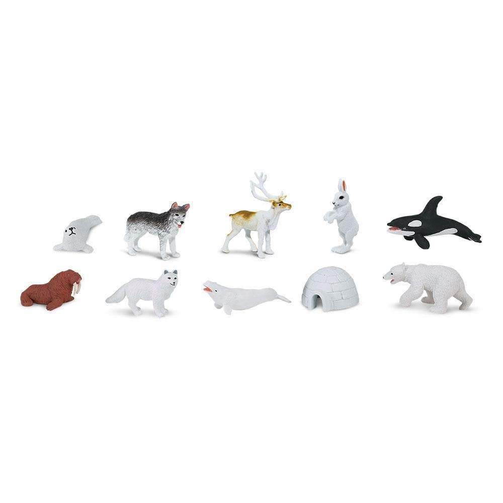 Safari Ltd - Speelfiguren Arctic TOOB® -Set van 10 stuks - Playlaan