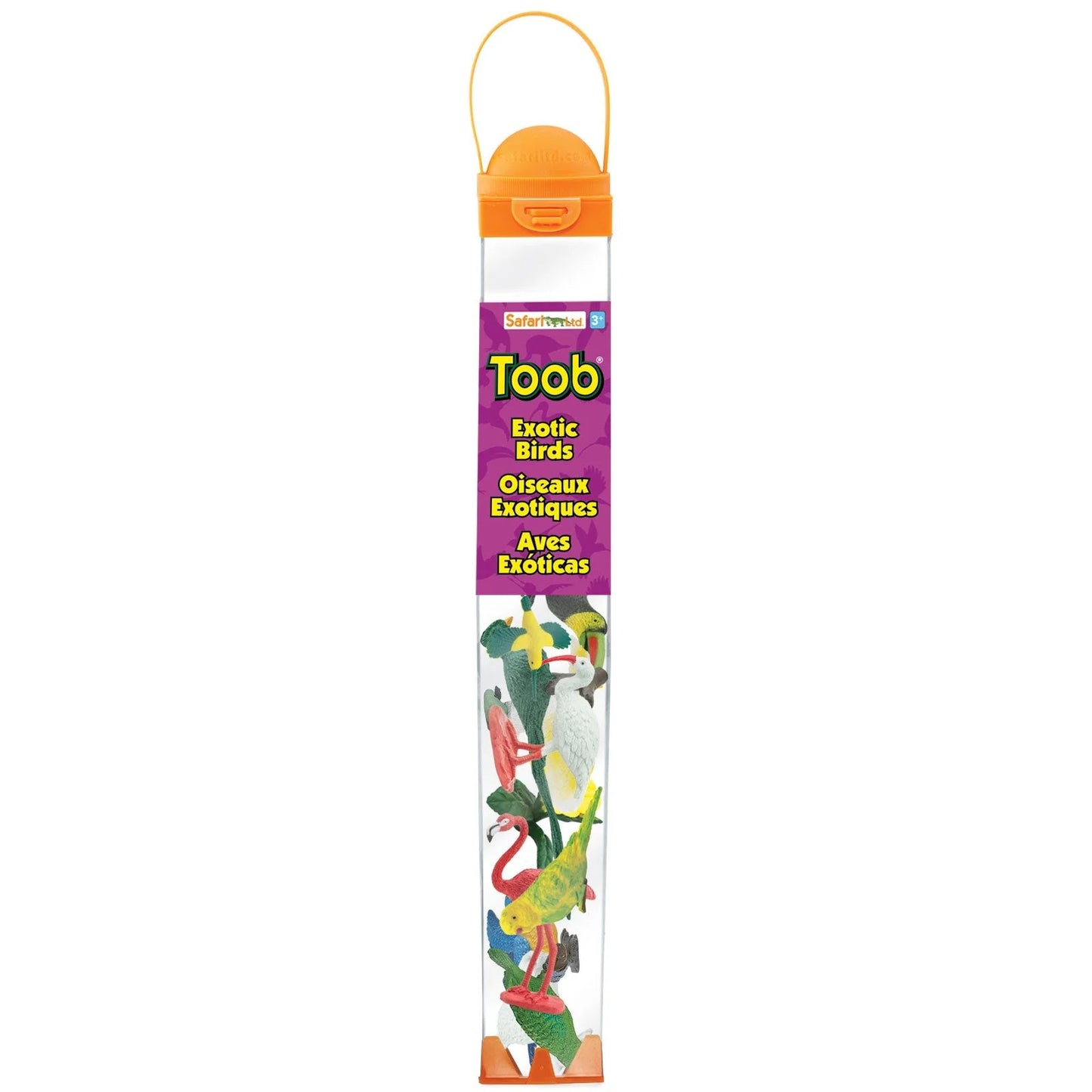 Safari Ltd - Speelfiguren Exotische Vogels TOOB® - Set van 11 stuks - Playlaan