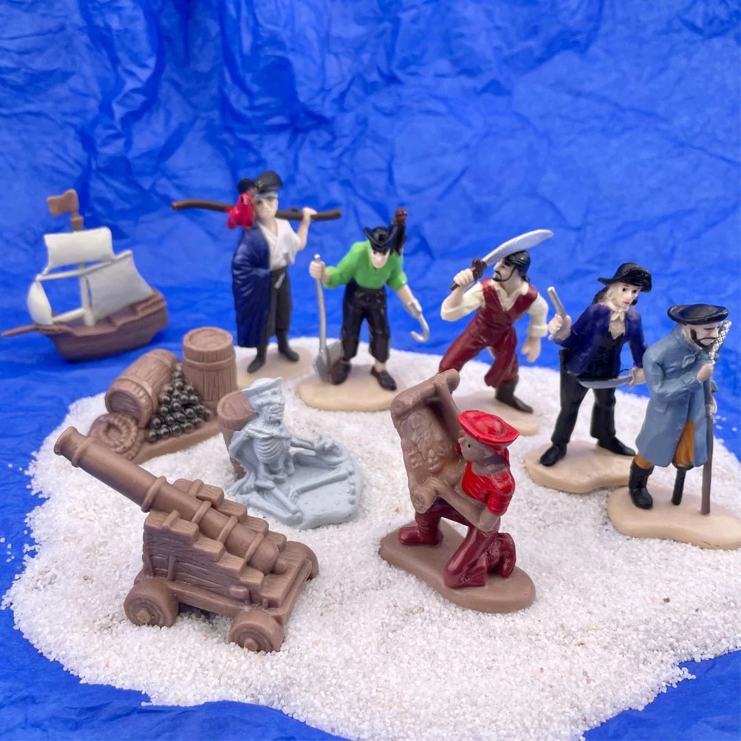 Safari Ltd - Speelfiguren Piraten TOOB®- Set van 10 stuks - Playlaan