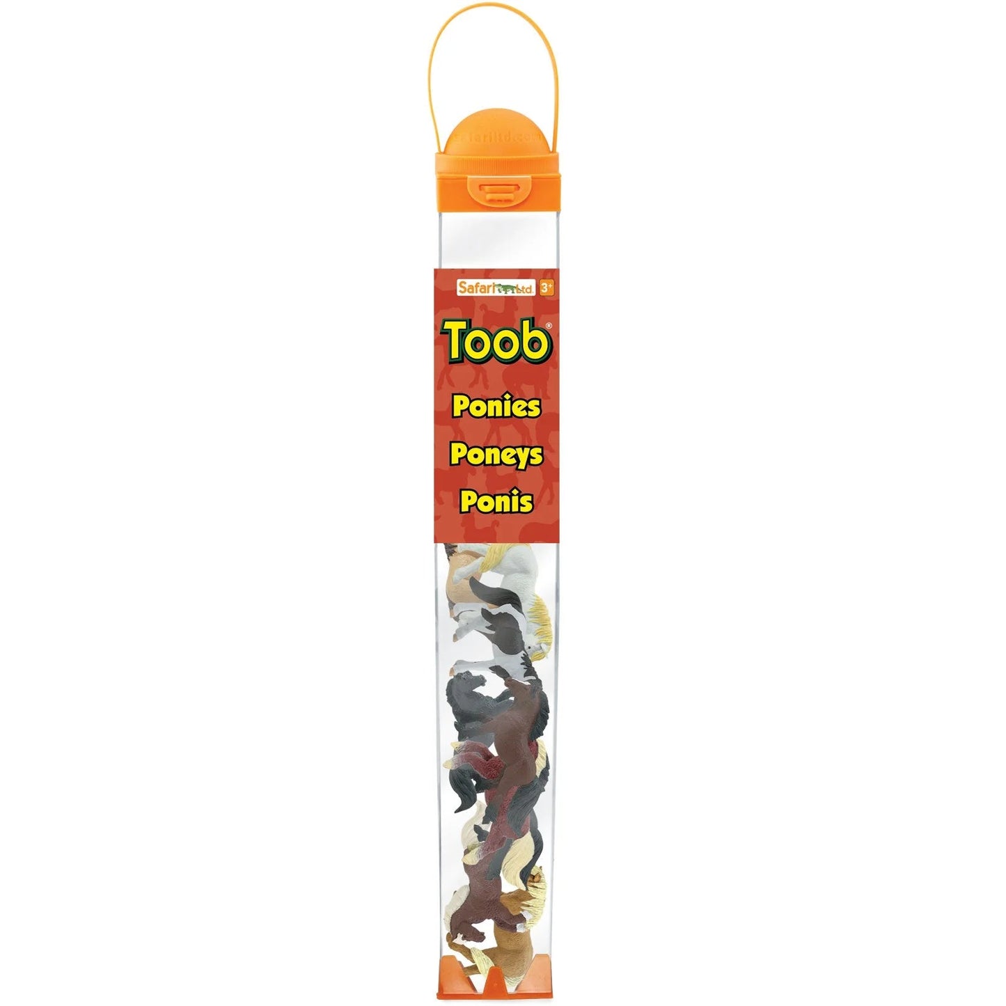Safari Ltd - Speelfiguren Pony’s TOOB® - Set van 8 stuks - Playlaan