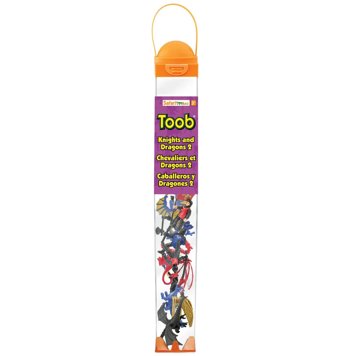 Safari Ltd - Speelfiguren Ridders en Draken 2 TOOB® - Set van 9 stuks - Playlaan