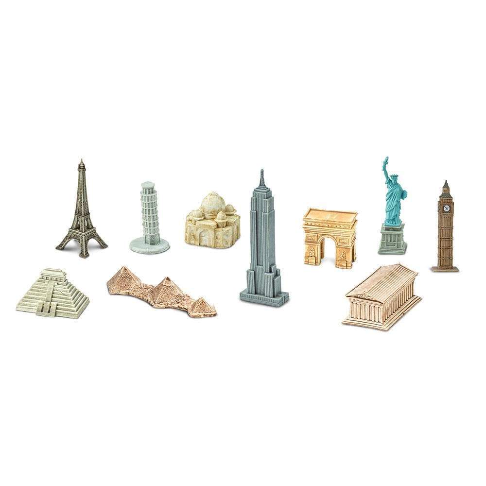 Safari Ltd - Speelfiguren Rond de Wereld TOOB® - Set van 10 stuks - Playlaan