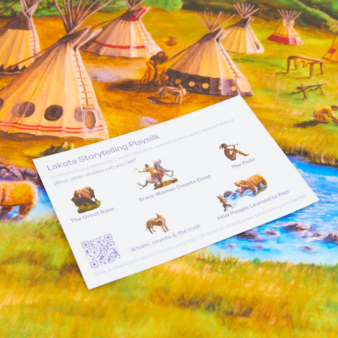 Sarah's Silks - Lakota Verhalen Speelzijde - Playlaan
