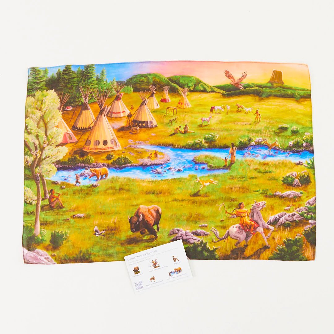 Sarah's Silks - Lakota Verhalen Speelzijde - Playlaan