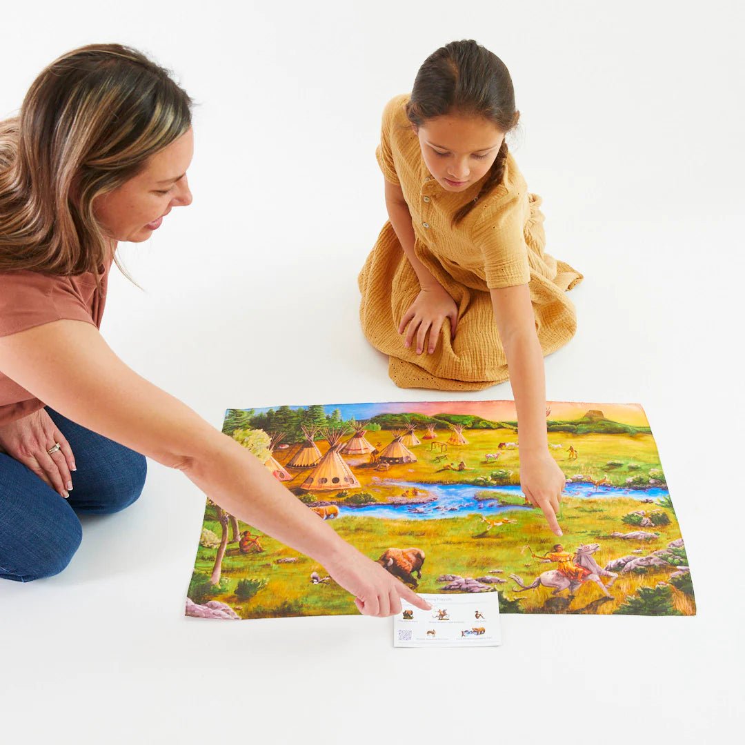 Sarah's Silks - Lakota Verhalen Speelzijde - Playlaan