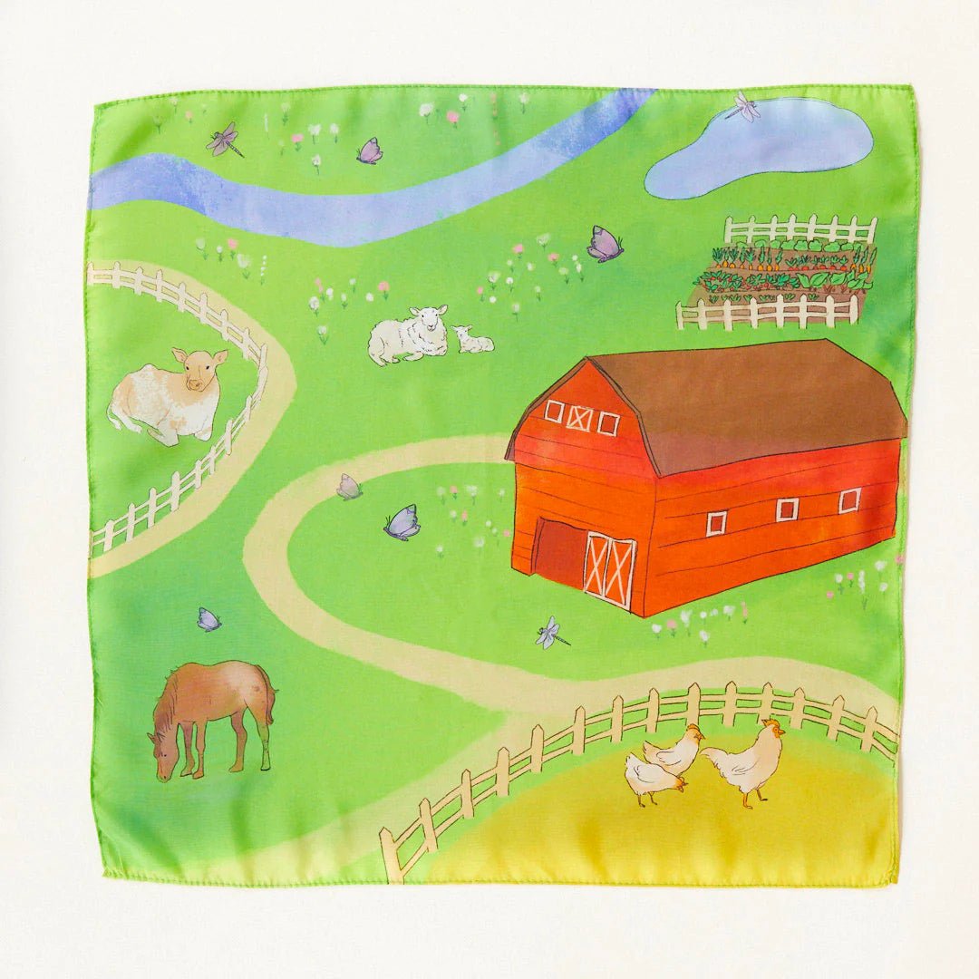 Sarah's Silks - Playmap - Op de Boerderij - Playlaan