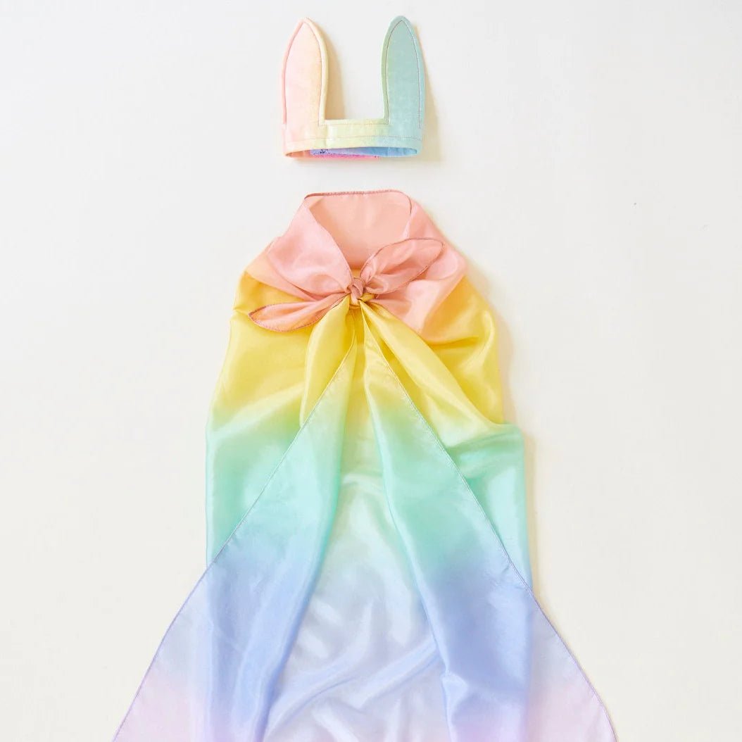 Sarah's Silks - Regenboog Konijntje Oren - Playlaan
