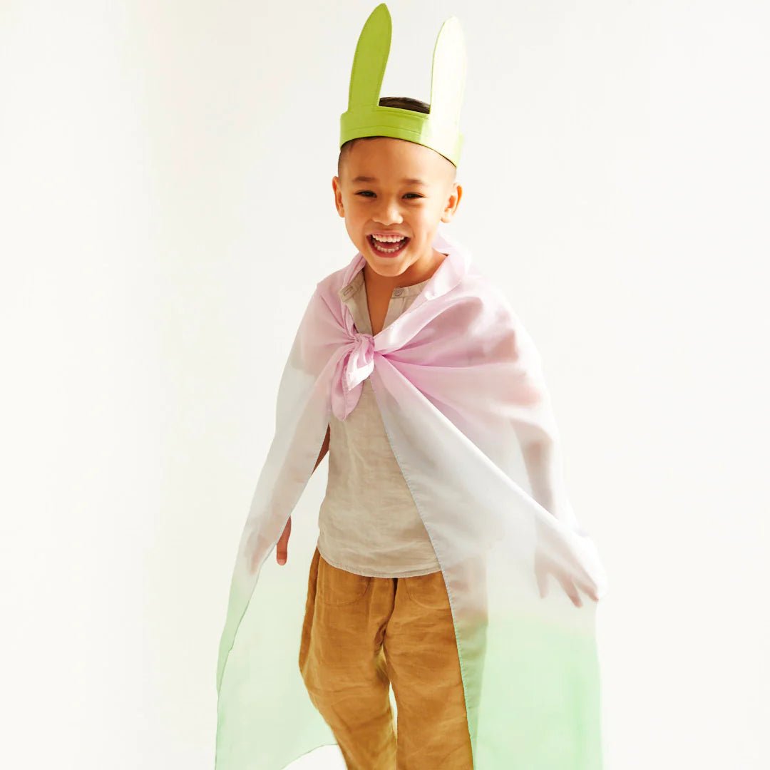 Sarah's Silks - Regenboog Konijntje Oren - Playlaan