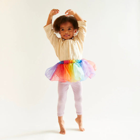 Sarah's Silks - Regenboog Organza Tutu Rokje - Playlaan