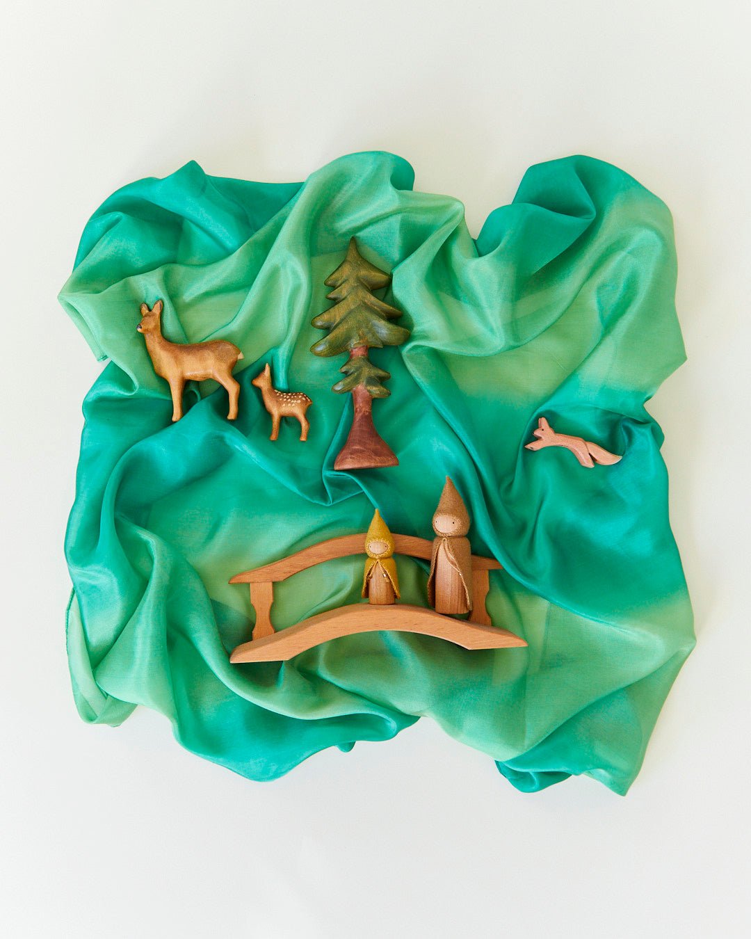 Sarah's Silks - Speelzijde - Aarde - Playlaan