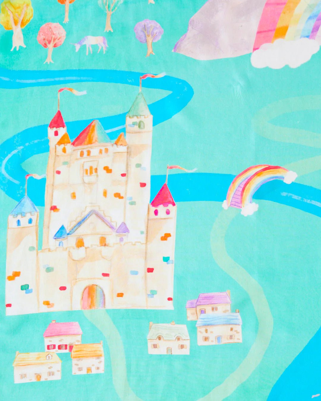 Sarah's Silks - Speelzijde Mini - Regenboogland - Playlaan