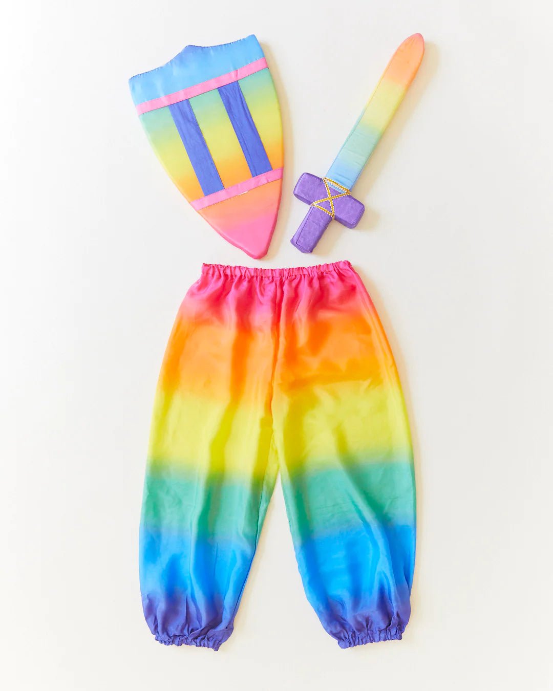 Sarah's Silks - Zijden Broeken - Regenboog - Playlaan