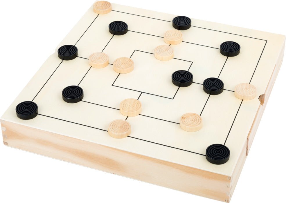 Small Foot - Chess, Draughts & Nine Men's Morris Game Set - Playlaan