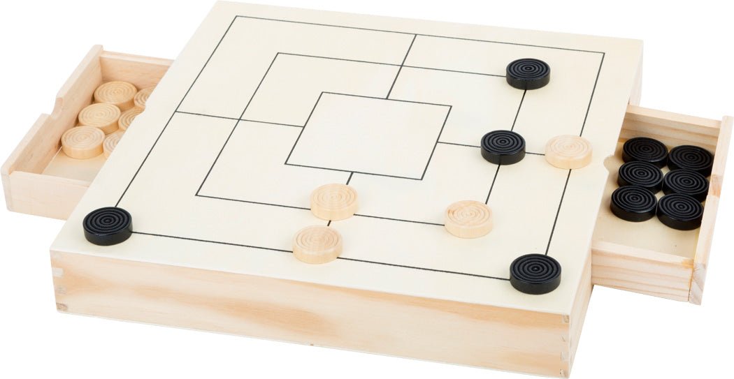 Small Foot - Chess, Draughts & Nine Men's Morris Game Set - Playlaan