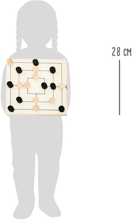 Small Foot - Chess, Draughts & Nine Men's Morris Game Set - Playlaan