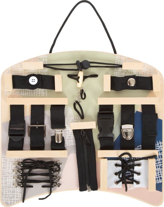 Small Foot - Latches and Bindings Motor Activity Board - Playlaan