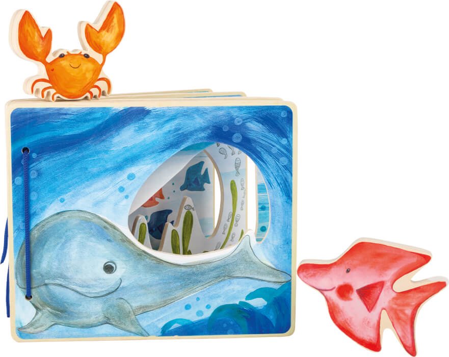 Small Foot - Picture Book Underwater World, interactive FSC 100% - Playlaan
