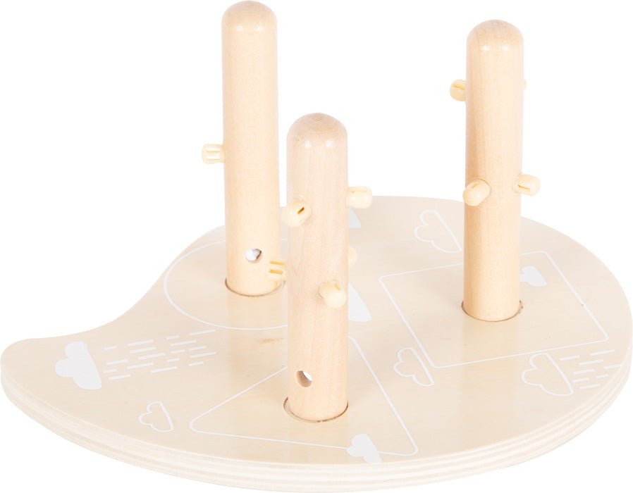 Small Foot - Shapes and Colours Motor Skills Shape-Fitting Game - Playlaan