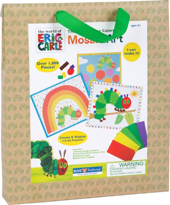 Small Foot - The Very Hungry Caterpillar Mosaic Crafting Set - Playlaan