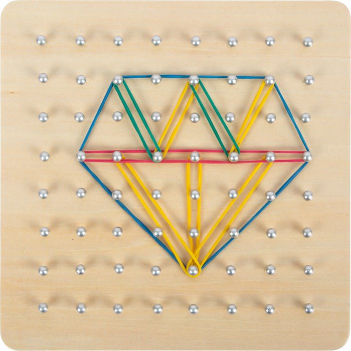Small Foot - Wooden Geoboard - Playlaan