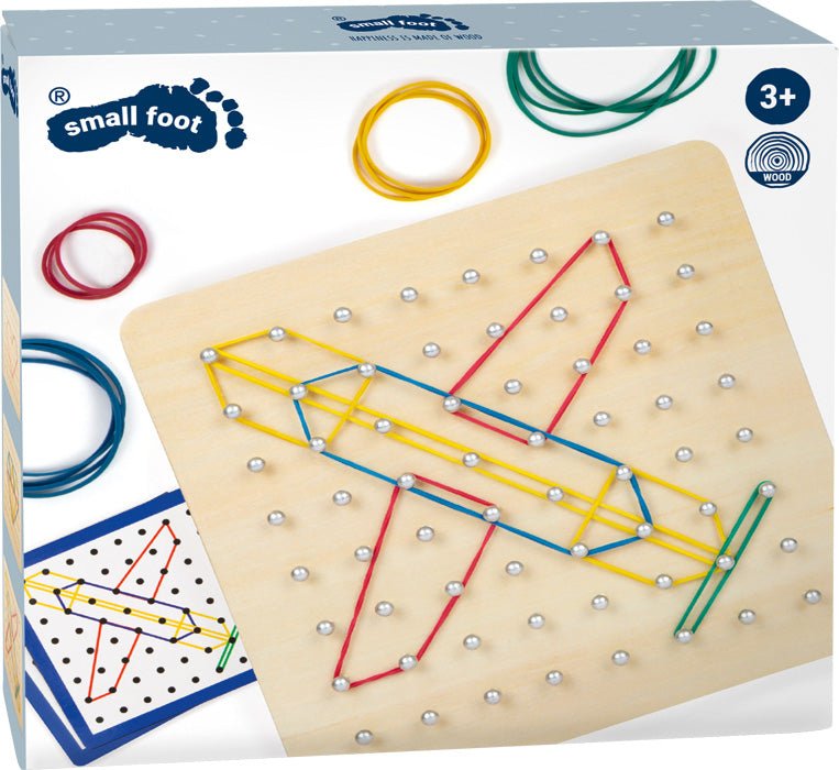 Small Foot - Wooden Geoboard - Playlaan