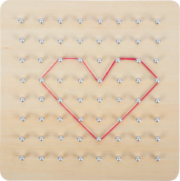 Small Foot - Wooden Geoboard - Playlaan