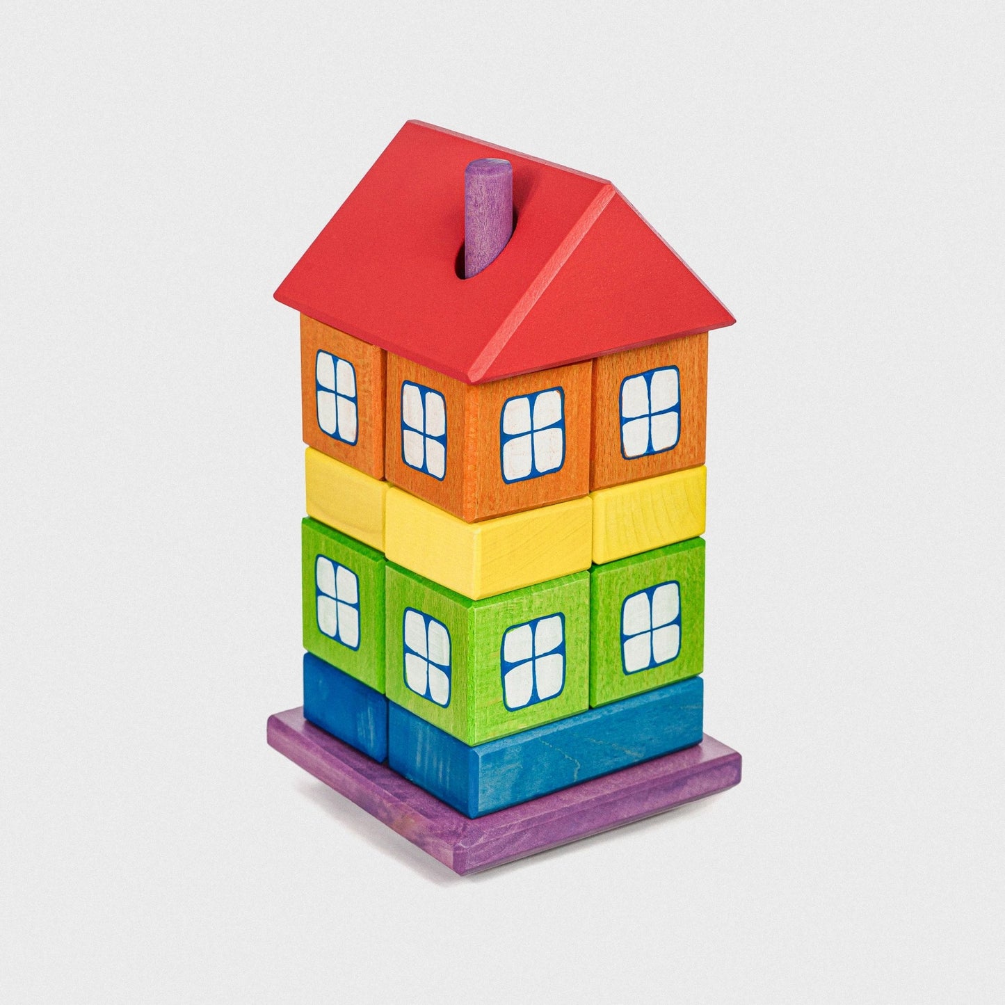 Tarnawa Toys - Houten Regenboog huisje - Playlaan