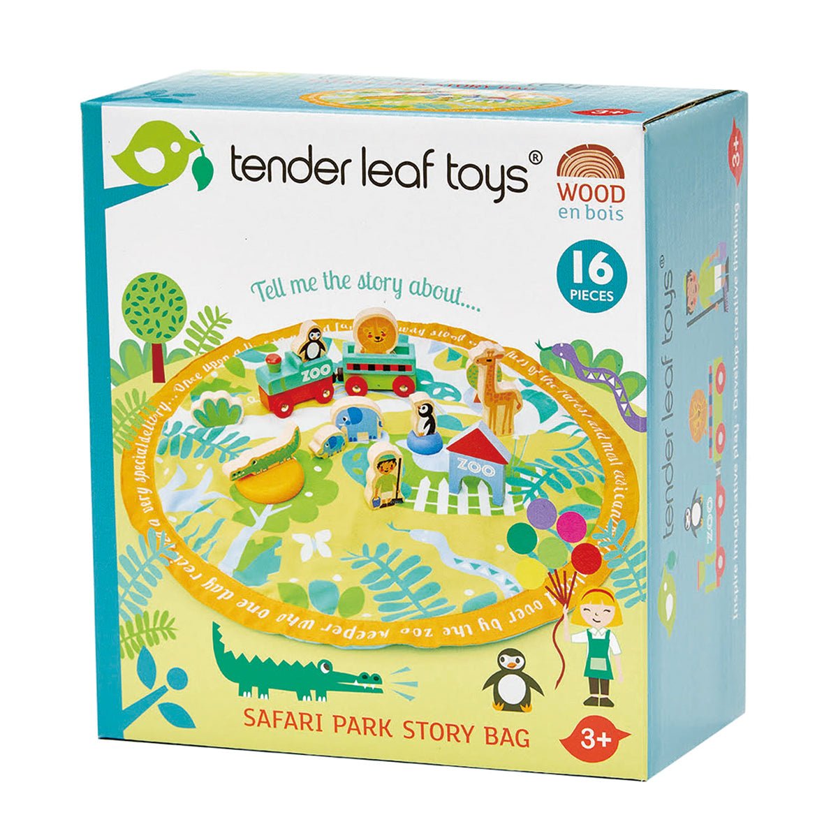 Tender Leaf - Safaripark in opbergzak - Playlaan
