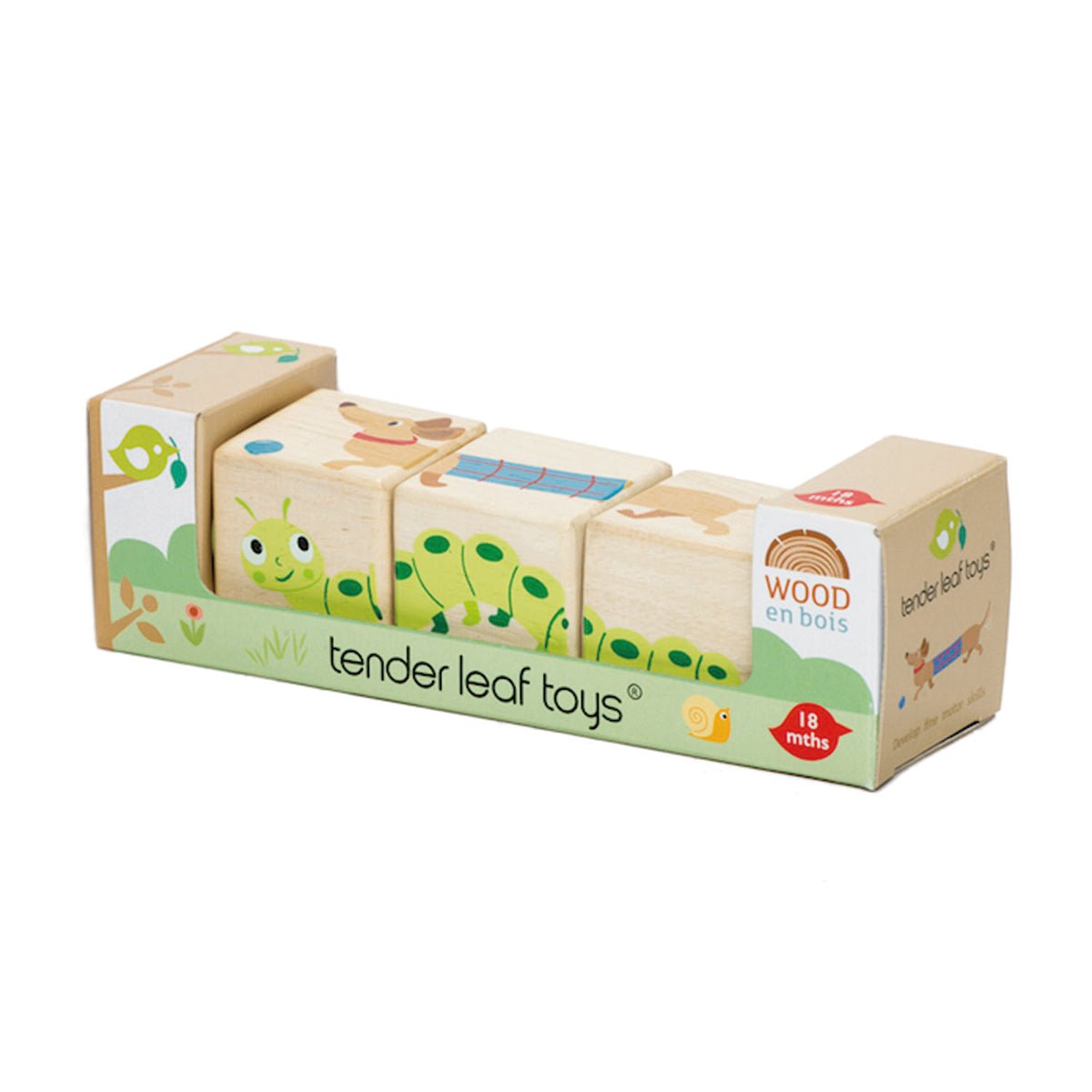 Tender Leaf - Twisting cubes - Dieren - Playlaan