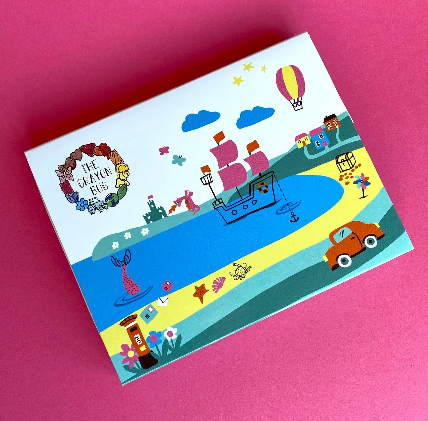 The Crayon Bug - Regenboog haartjes bijenwas krijtjes - Playlaan