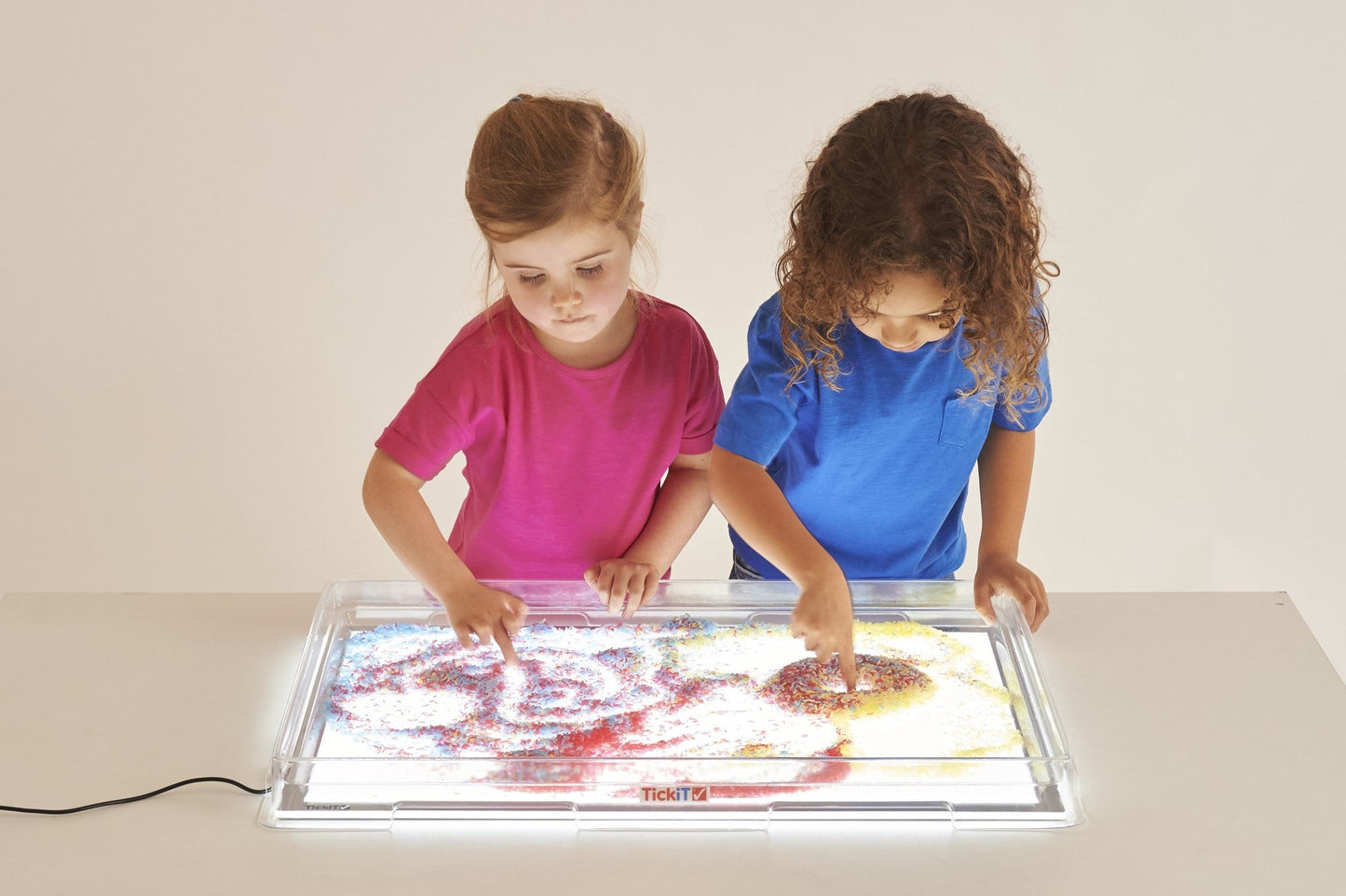 Tickit - A2 Speelbak Transparent - Cover voor Lichtpaneel - 49 x 67cm - Playlaan