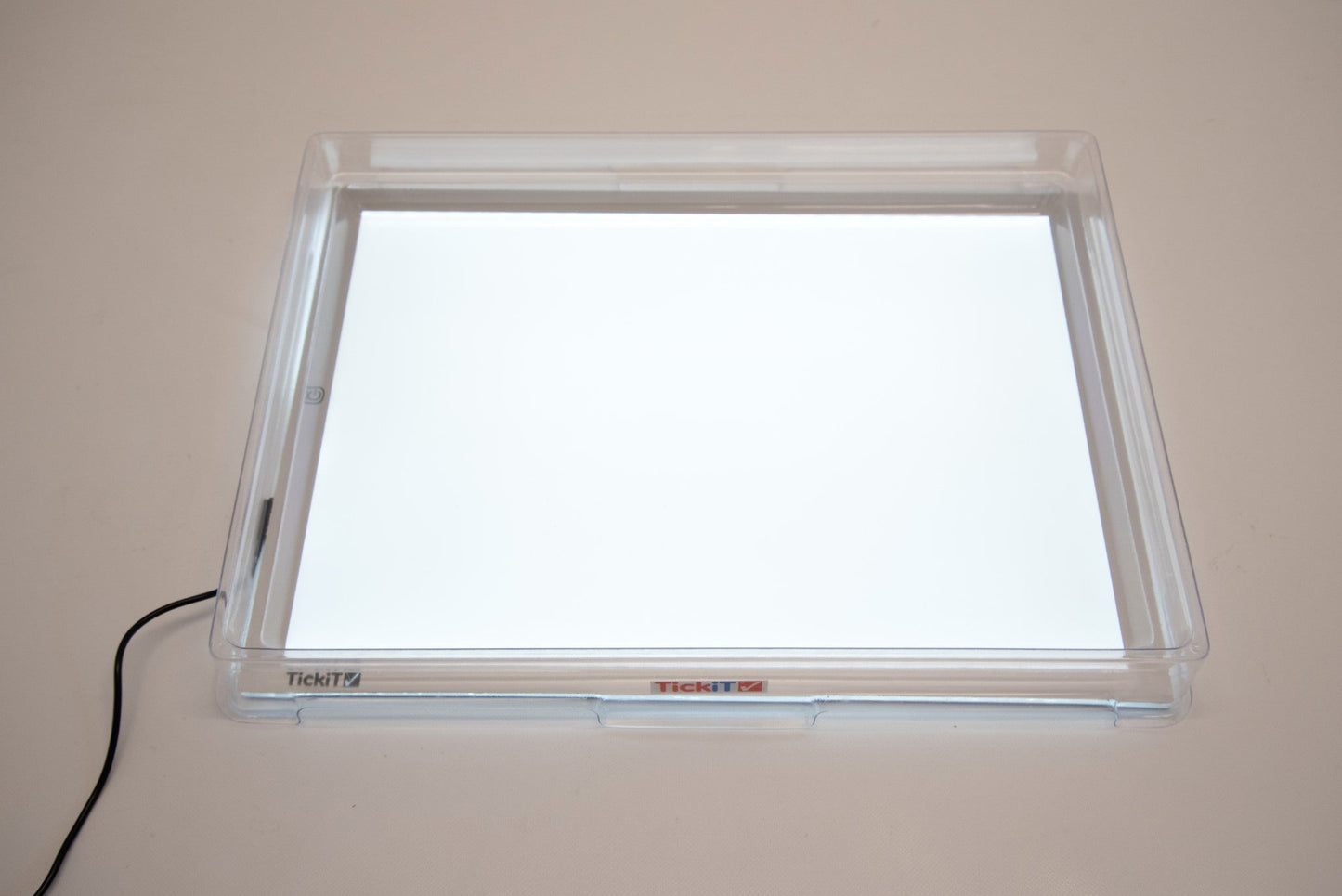 Tickit - A3 Speelbak Transparant - Cover voor Lichtpaneel - 37 x 49 cm - Playlaan