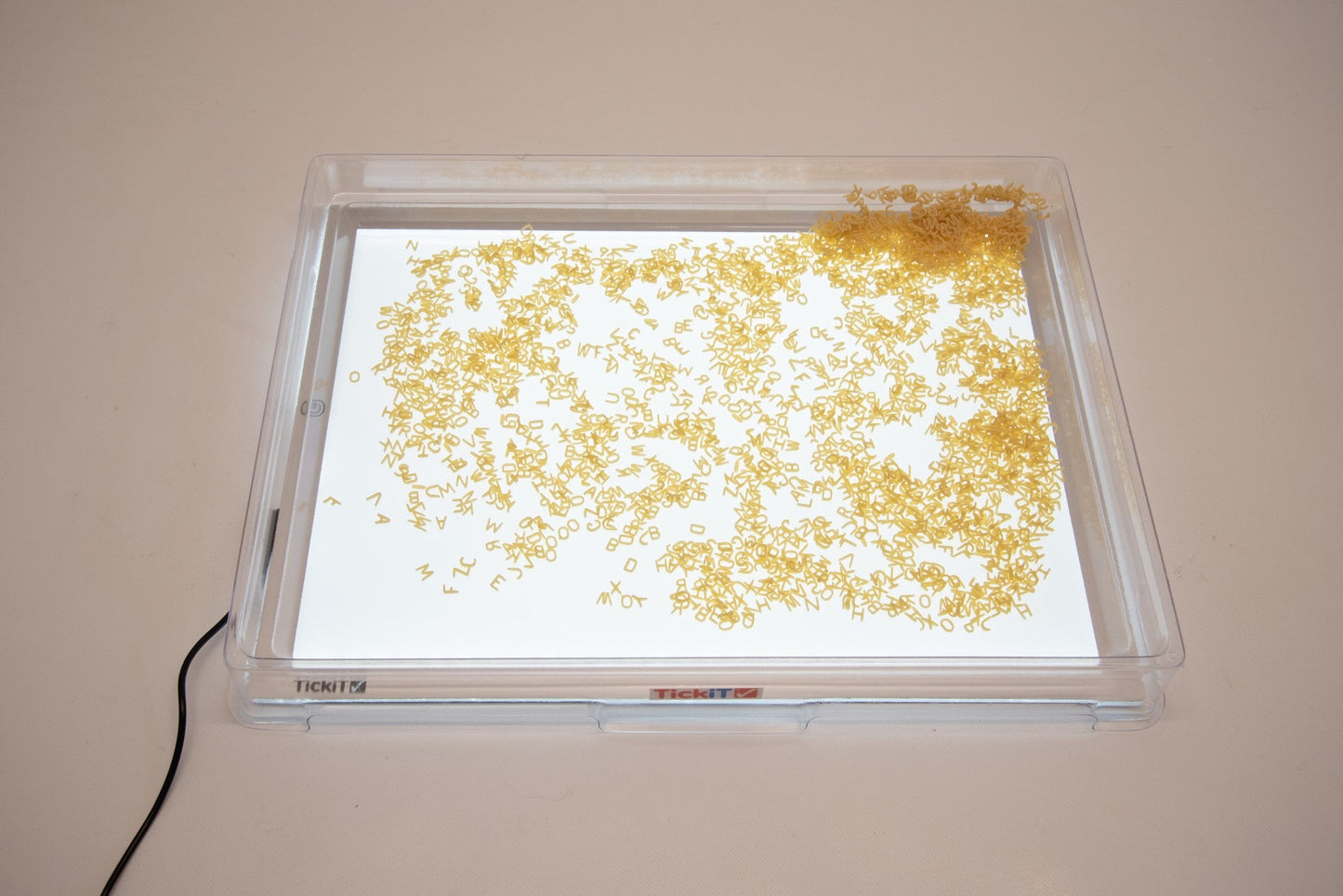 Tickit - A3 Speelbak Transparant - Cover voor Lichtpaneel - 37 x 49 cm - Playlaan