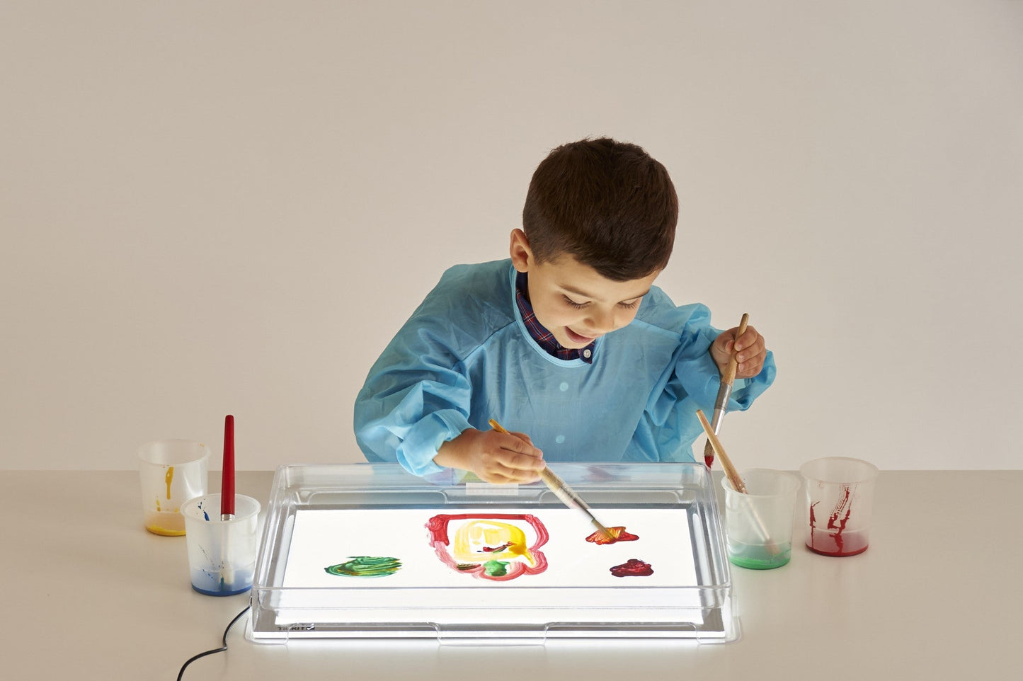 Tickit - A3 Speelbak Transparant - Cover voor Lichtpaneel - 37 x 49 cm - Playlaan