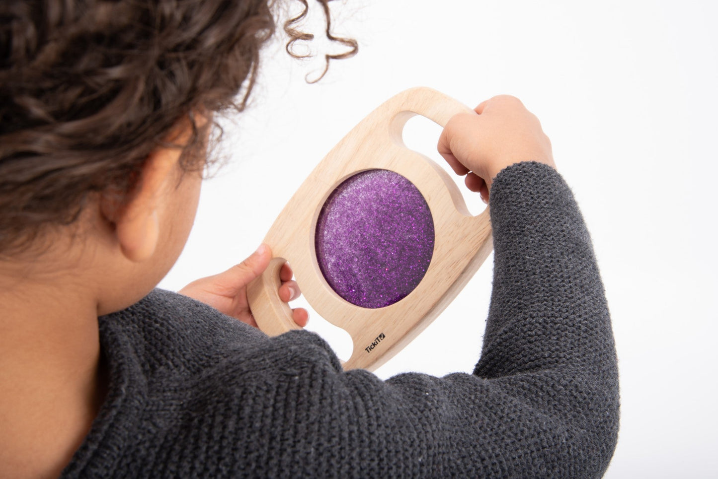 Tickit - Easy Hold Paars Glitter Panel - Playlaan