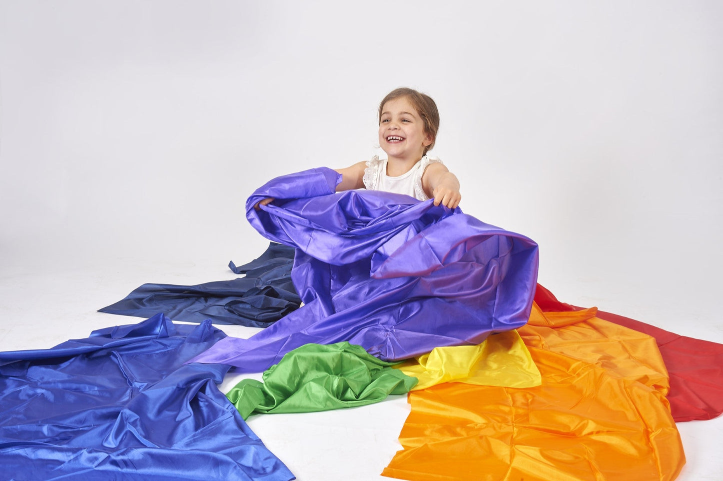 Tickit - Habutae Fabric Set van 7st -Elk stuk 1m x 1,45m - Playlaan