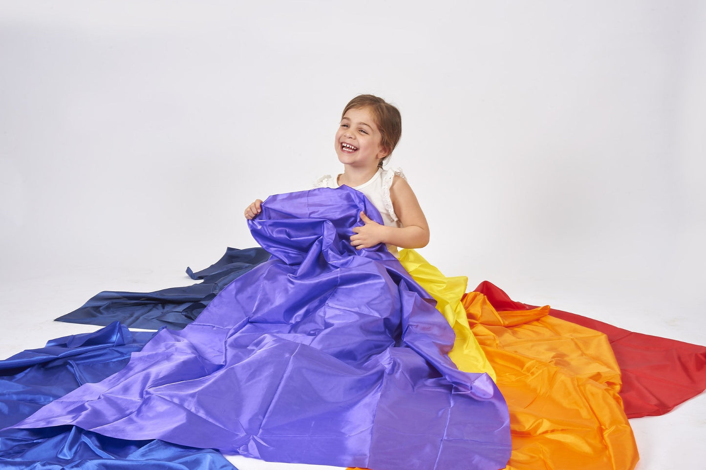 Tickit - Habutae Fabric Set van 7st -Elk stuk 1m x 1,45m - Playlaan
