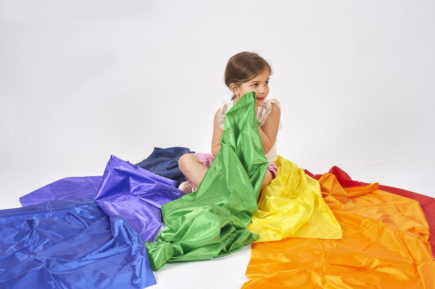 Tickit - Habutae Fabric Set van 7st -Elk stuk 1m x 1,45m - Playlaan