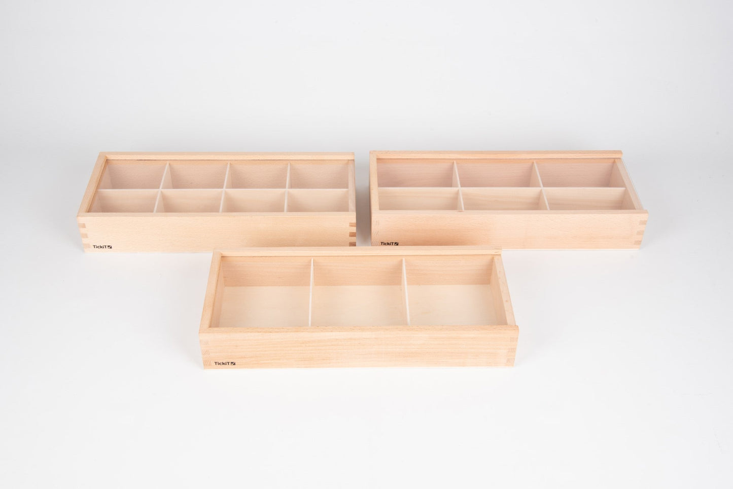 Tickit - Houten Discovery Speelbakken Set 3 - Playlaan