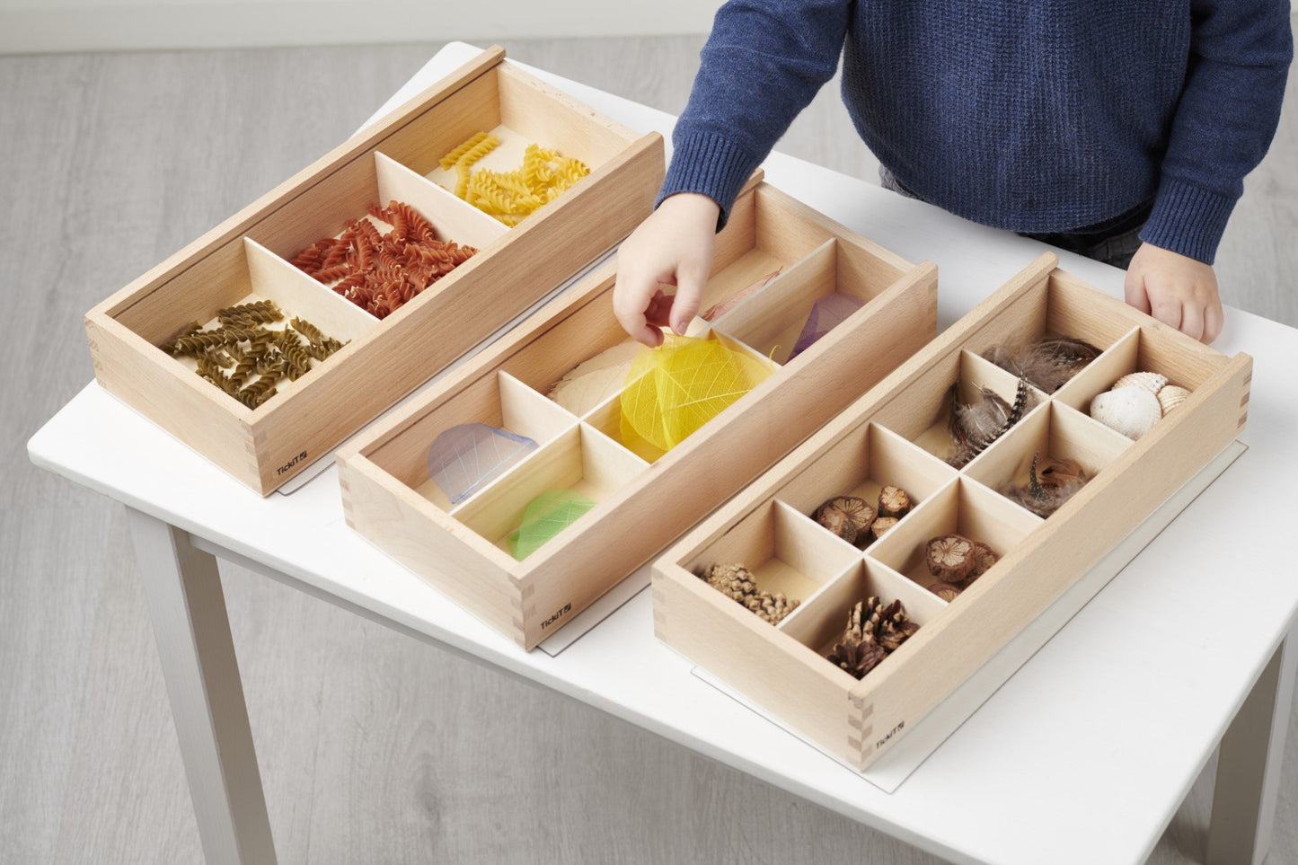 Tickit - Houten Discovery Speelbakken Set 3 - Playlaan
