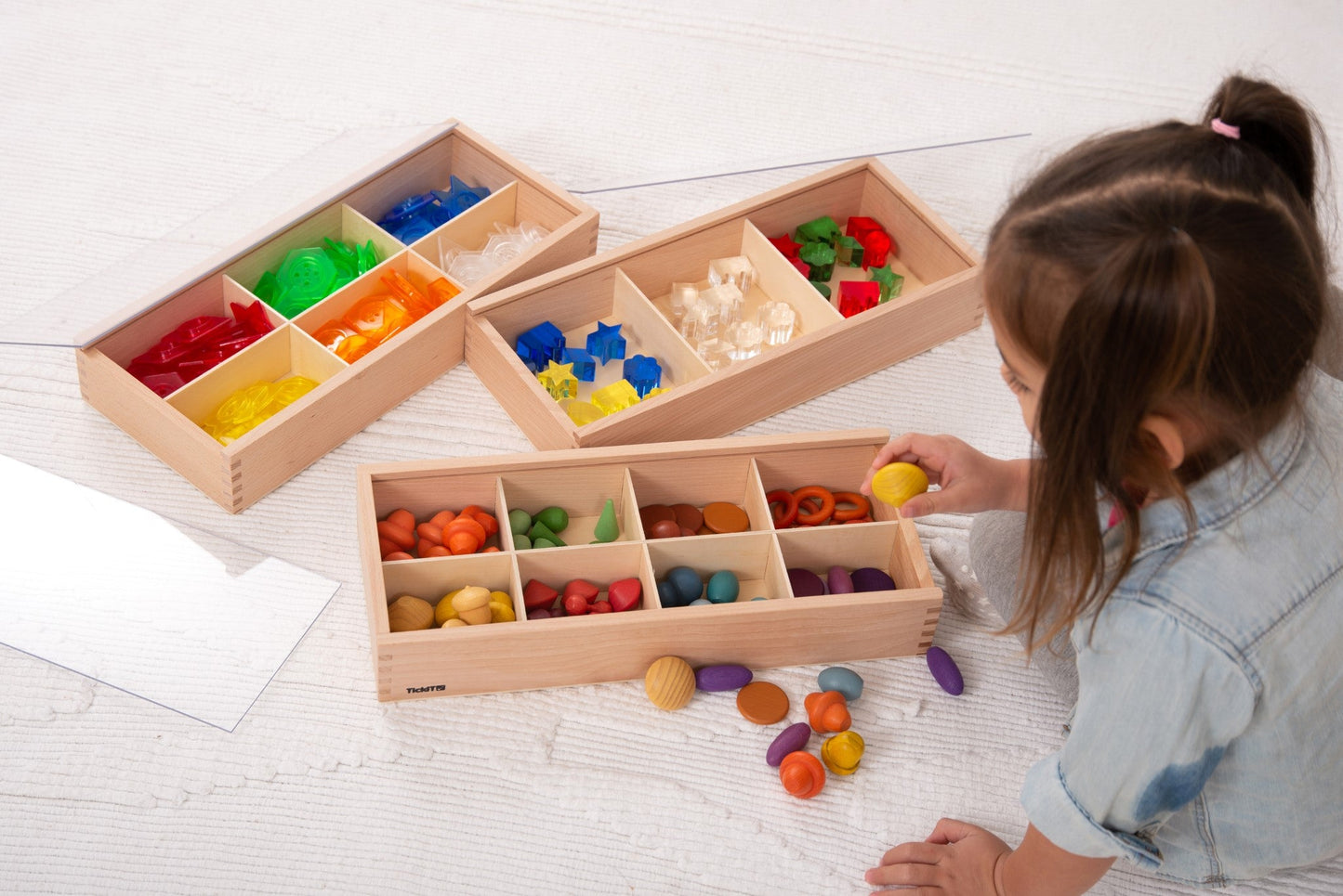 Tickit - Houten Discovery Speelbakken Set 3 - Playlaan
